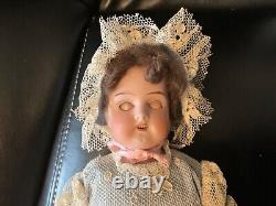 Lot Of TwoTwin 12 Mabel Antique German Armand Marseille Dolls W Glass Eyes