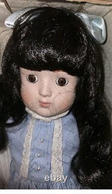 Lot of 5 Vintage Porcelain Dolls MYD 1988 + Cathay Collection Victorian Style