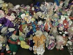 Lot of 60+Vintage Large Clown Collection