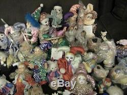 Lot of 60+Vintage Large Clown Collection