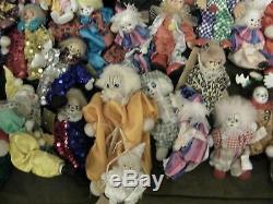 Lot of 60+Vintage Large Clown Collection