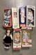 Lot Of 7 Vintage 1980s-1990s Porcelain Collector Dolls New In Boxes With Coa