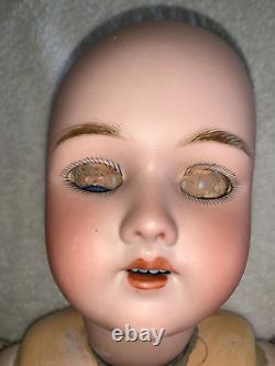 Lovely 24 Handwerck 69-12x Antique Bisque Head German Doll