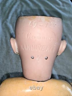 Lovely 24 Handwerck 69-12x Antique Bisque Head German Doll