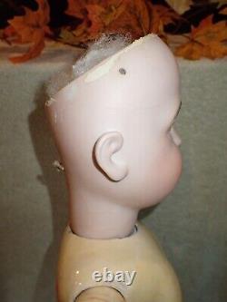 Lovely Antique German Kestner 164 Bisque Head Doll 24 Original Stamped Body
