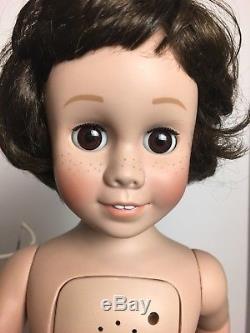 MBI Vintage Talking CHATTY CATHY 17 Porcelain doll Brown Bob Brown Eyes