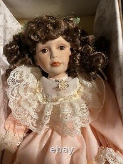 Maggie Court Of Dolls 24-Inch Doll With Stand Beautiful Porcelain Doll 987/2500