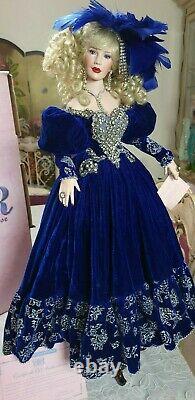 Magnificent'midnight Star By Patricia Rose & Rustie Porcelain Doll Brand New