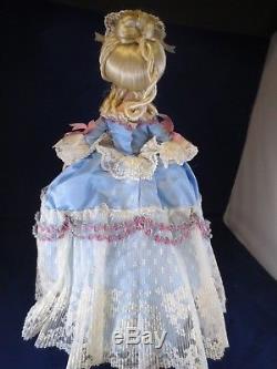 Marie Antoinette Franklin Mint PAPERS Original Box Vintage Bisque Porcelain 18