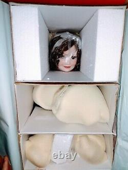Marie Osmond Porcelain Doll Brianna Holiday #198/400 with COA And Accessories