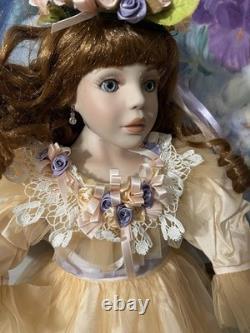 Marie Osmond Victorian Porcelain Doll Collette- Spring/FallLE441/1000, 26 in