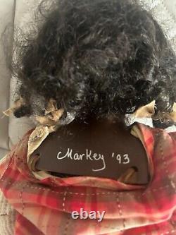 Markey Vintage African American Doll Mary Van Osdell 1993