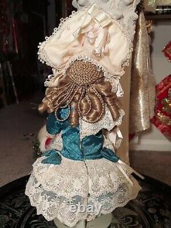 Maryse Nicole Evyett Mein Lieblin Vintage 1990 Full Porcelain Doll Victorian