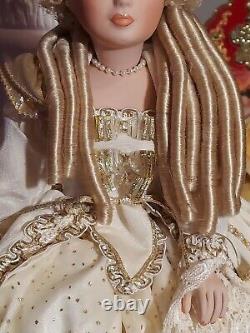 Maryse Nicole Jaselle Vintage 1990 Full Body Porcelain Doll Victorian