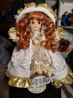 Maryse Nicole Jenny Vintage 1990 Full Porcelain Antique Doll Victorian French