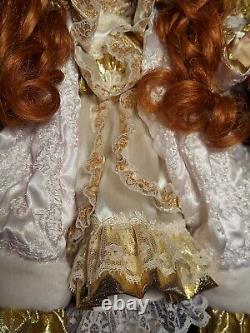 Maryse Nicole Jenny Vintage 1990 Full Porcelain Antique Doll Victorian French