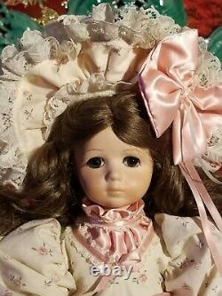 Maryse Nicole Jessica Rare A Marque Vintage 1990 Full Porcelain Doll Victorian