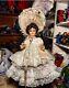 Maryse Nicole Rosie Vintage 1990 Full Porcelain Antique Doll Victorian French