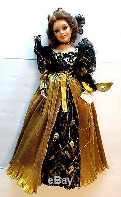 Masquerade Ball Porcelain Ashley 26 Doll by Jenny Court of Dolls Vintage Rare