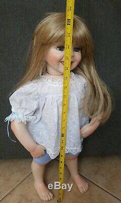Miranda by Dianna Effner 1999 Expressions Porelain Doll 24 tall Vintage RARE