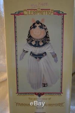 Miss Piggy Cleopigtra 72/2500 Famous Femmes Histoire New Mint Le Vintage 85 Doll