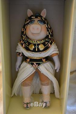 Miss Piggy Cleopigtra 72/2500 Famous Femmes Histoire New Mint Le Vintage 85 Doll