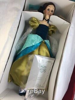 NEW DISNEY CINDERELLA STEPSISTER ANASTASIA PORCELAIN KEEPSAKE DOLL 19 Vintage