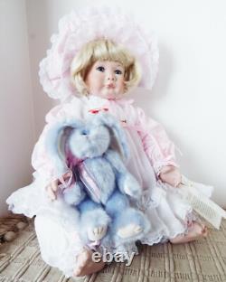 NEW KYRA 22 in KAIS PORCELAIN SEATED TODDLER GAIL SHUMAKER AMERICAN ARTIST DOLLS