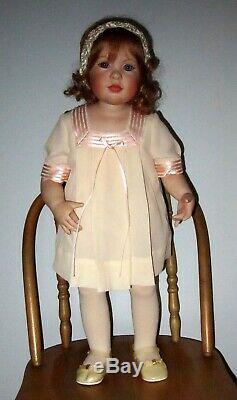 NIB Jeanne Singer Faith Porcelain Doll Limited Edition 16/25 22 Tall Rare