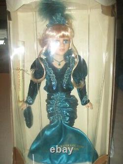 NIB Rare Vintage Collectors Choice fine bisque porcelain 17 Mermaid doll NRFB