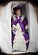Nib Vintage Court Of Dolls Porcelain Edition 29 Tall Vanessa Doll Purple Dress