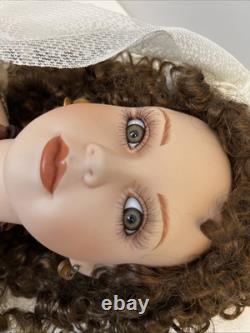 NIB Vintage Show Stoppers Inc. 26 Porcelain Doll Fawne With Original Box + COA