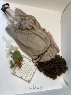 NIB Vintage Show Stoppers Inc. 26 Porcelain Doll Fawne With Original Box + COA