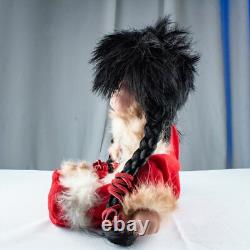 Native American Indian Porcelain Vintage Papoose Cheyenne Boy Doll