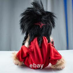 Native American Indian Porcelain Vintage Papoose Cheyenne Boy Doll