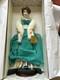 New In Box Franklin Mint Heirloom Elizebeth Taylor Time Capsule Porcelain Doll