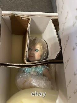 New In Box Vintage Danbury Mint Mermaid Porcelain Doll Serena by Judy Belle 14