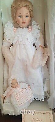 New Nrfb Pauline's Limited Edition Dolls 21 Thomasina 92/950 +box