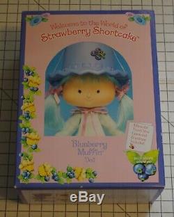 Nib Danbury Mint Blueberry Muffin Porcelain Doll 2004