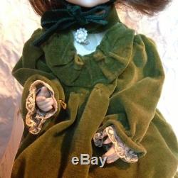 Numbered Vintage CECILE Music Automata Doll Automaton Hands Head Move Musical