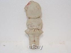 OLD 3 BISQUE PORCELAIN VINTAGE 3-7 INCH DOLLS Made in Japan, Hinged arms on 2