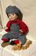 Ooak Porcelain Boy Doll Handmade One Of A Kind Collectible Vintage Railroad