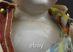 OUTSTANDING LARGE GERMAN ANTIQUE MALE CHINA DOLL by'KLING