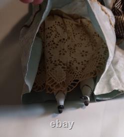 Old 16 Porcelain Dolls with original handmade cloths, 16 porcelain dolls