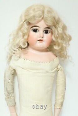 Old 19 11/16in Size French Porcelain Head Doll Porcelain Dolls Fashion Doll