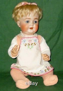 Old Porcelain Head Doll Kestner 680 5 K&h Kley & Rooster Doll Dolls Dolls Poupee