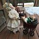 Ooak Phylliss Parkins + 3 One Of A Kind Severino Babies + Vintage Carriage