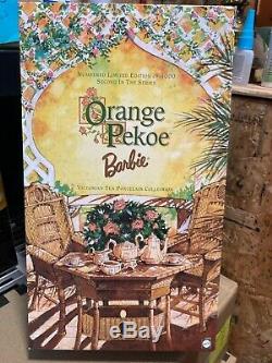 Orange Pekoe Barbie Victorian Tea Porcelain Collection 2111/4000 #25507
