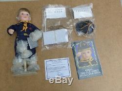 Original Packaging Danbury Mint Colin Porcelain Doll Vintage Cub Scout Uniform