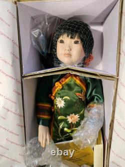 PORCELAIN DOLL 15 Vintage Lian Ying San Francisco Oriental American Diary Dolls